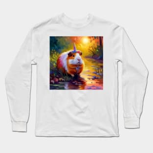 Guinea Pig Unicorn Long Sleeve T-Shirt